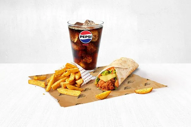 KFC Menu with Prices UK 2026 27 Flamin’ Mini Wrap Meal