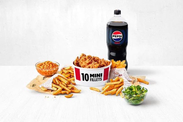 KFC Menu with Prices UK 2026 6 10 pc Boneless Family Feast
